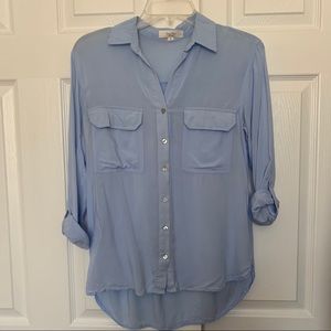 S Blue Button Down Shirt